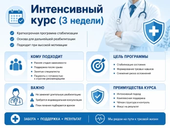 Реабилитация за 21 день в Приморско-Ахтарске